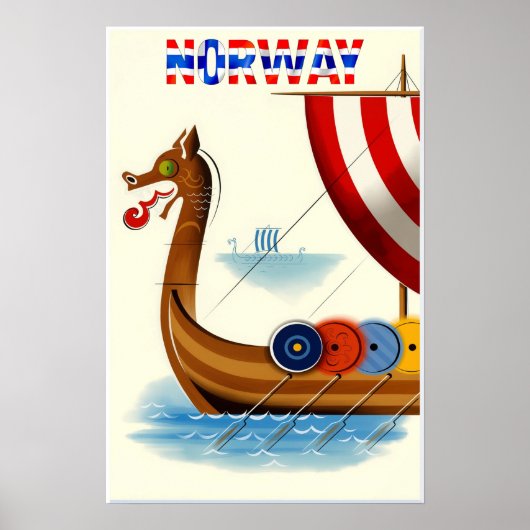 Affiche Norvège (Devant)