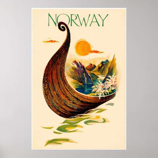 Affiche Norvège (Devant)