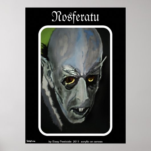 Affiche 'Nosferatu' (Devant)