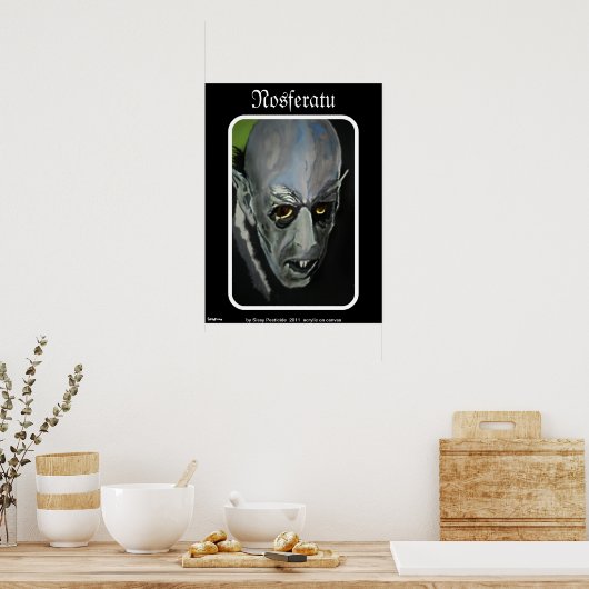 Affiche 'Nosferatu' (Cuisine)