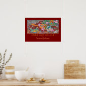 affiche NOTRE DAME DE LA CHANCE tableau orne 60in (Cuisine)