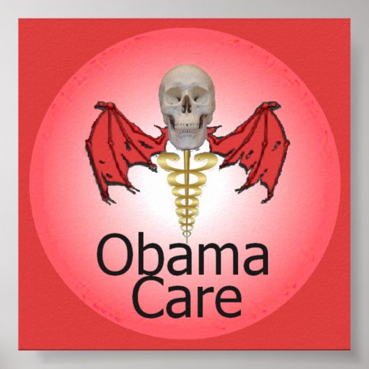 Affiche OBAMA CARE (Devant)