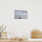 Affiche Océan Gelé avec Mouette (Cuisine)