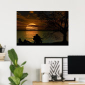 Affiche Ocean Silhouette (Bureau à domicile)