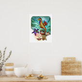 AFFICHE OCEAN VISIONS SEA ART 16x20 (Cuisine)