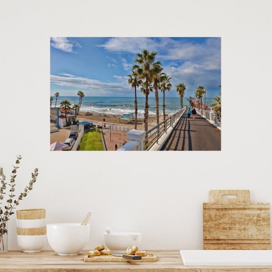 Affiche Oceanside, California (USA) (Cuisine)