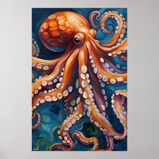 Affiche | Octopus | Art (Devant)