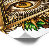 Affiche Œil d'Or Antique (Coin)