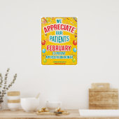 Affiche officielle d'appréciation du patient de fé (Cuisine)