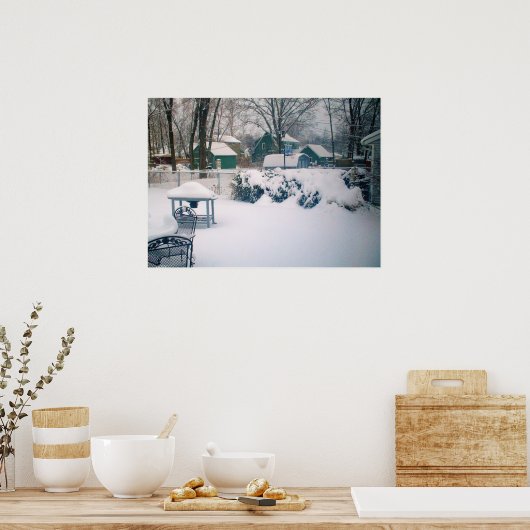 Affiche OHIO SNOW (Cuisine)