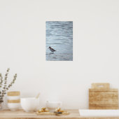 Affiche Oiseau sur la Plage (Cuisine)