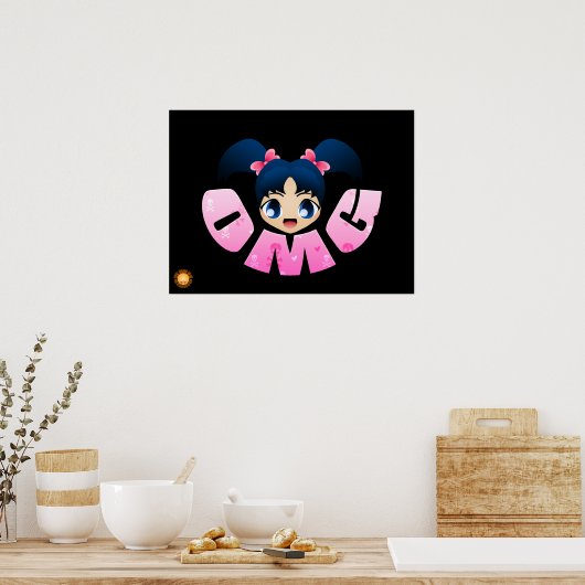 Affiche OMG Girl (Cuisine)