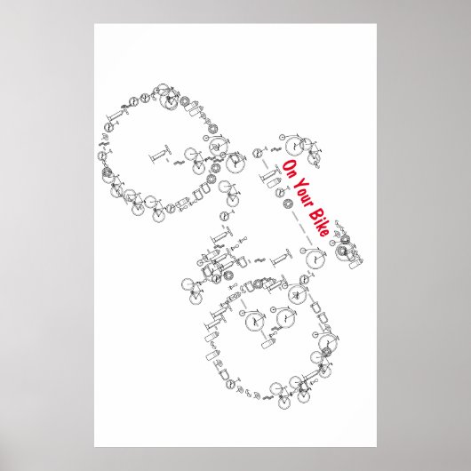 Affiche On Your Bike (Devant)