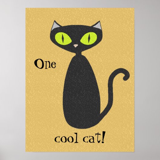 Affiche One Cool Cat (Devant)
