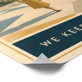 Affiche Open Horizon Mid Century Modern (Coin)