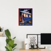 Affiche Orient Express (Bureau à domicile)