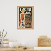 Affiche Orientation Cycles (Cuisine)