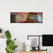 Affiche "Out Of His Mind" 91x30 cm (Bureau à domicile)