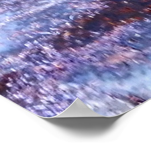 Affiche Paix, Amour et Tranquillité (Coin)