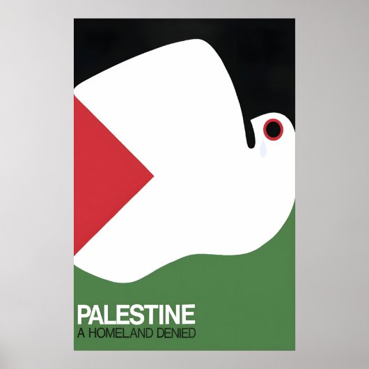 Affiche Palestine - une patrie niée (Devant)
