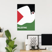 Affiche Palestine - une patrie niée (Bureau à domicile)
