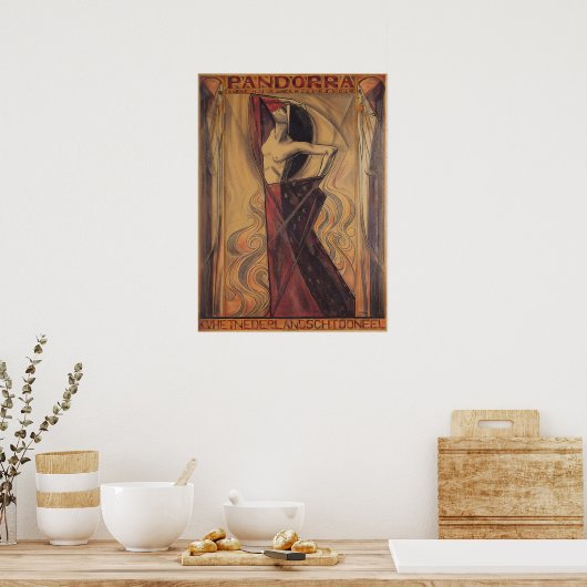 Affiche PANDORRA "Arthur Van Schendel" (Cuisine)