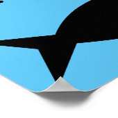 Affiche Panneau Mensonge Drôle Pêche (Coin)