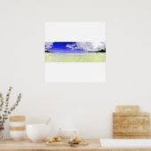 Affiche panoramique Bellows Beach Premium (Cuisine)