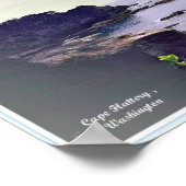 Affiche panoramique Cape Flattery (Coin)