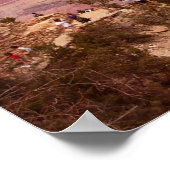 Affiche panoramique du Grand Canyon (Coin)