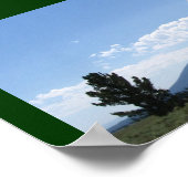 Affiche panoramique du Grand Tétons (Coin)