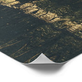 Affiche papier 30" x 24" avec l'image "Effrayée" (Coin)