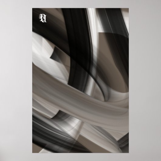 Affiche Papier Impression Abstrait Le doux murmure (Devant)