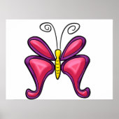 Affiche papillon (Devant)