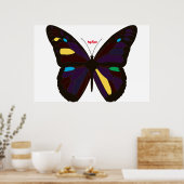 Affiche Papillon (Cuisine)