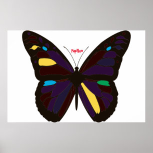 Affiche Papillon