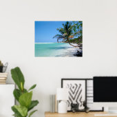 affiche paradis de plage tropicale DE 8.60 (Bureau à domicile)