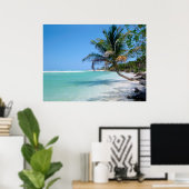 affiche paradis de plage tropicale DE 8.60 (Bureau à domicile)