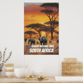 Affiche | Parc national de Kruger | Art (Cuisine)