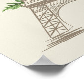 Affiche Paris France (Coin)