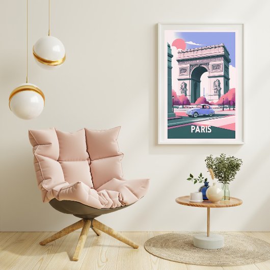 Affiche Paris Travel