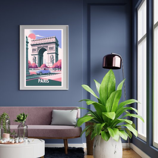 Affiche Paris Travel