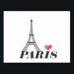 Affiche parisienne<br><div class="desc">Affiche Paris pour votre décor maison / bureau</div>