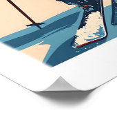Affiche Pas de la Casa Grandvalira Ski Impression (Coin)