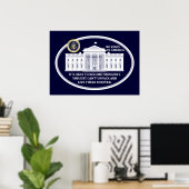 Affiche Pas de rois en Amérique (Bureau à domicile)