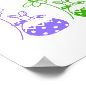 Affiche Pastel Daisy Bunny (Coin)