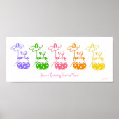 Affiche Pastel Daisy Bunny (Devant)