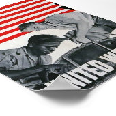 Affiche patriotique 2ème guerre mondiale / Effort  (Coin)