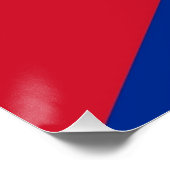 Affiche patriotique avec drapeau de Cuba (Coin)