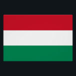 Affiche patriotique avec Drapeau de Hongrie<br><div class="desc">Éclairez votre espace avec notre affiche frappante arborant le drapeau de la Hongrie ! Cette affiche est plus qu’une simple peinture murale, c’est une célébration de la riche culture et de la fierté nationale de la Hongrie. Le design audacieux affiche le drapeau hongrois, ce qui en fait un moyen unique...</div>